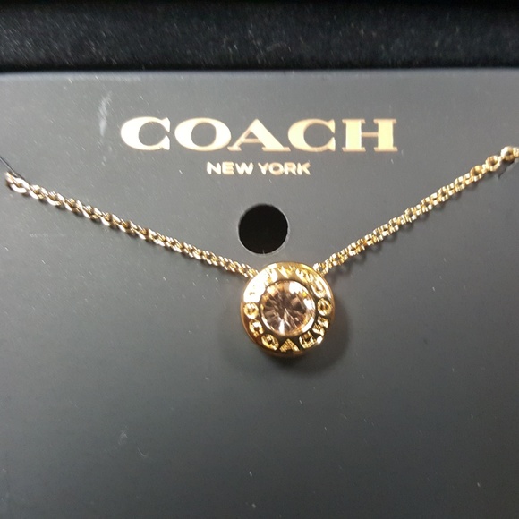 NWT Coach Necklace F54514 - Picture 2 of 3